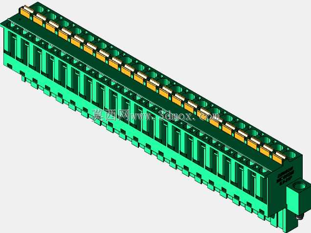 DEGSON 2EDG(M)系列5.0mm螺纹锁紧可插拔接线盒组