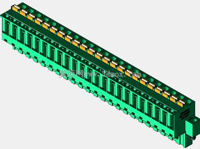 DEGSON 2EDG(M)系列5.0mm螺纹锁紧可插拔接线盒组