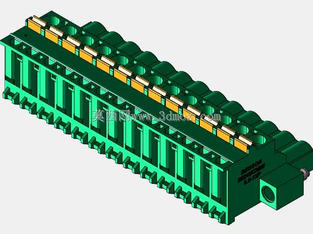 DEGSON 2EDG(M)系列5.0mm螺纹锁紧可插拔接线盒组