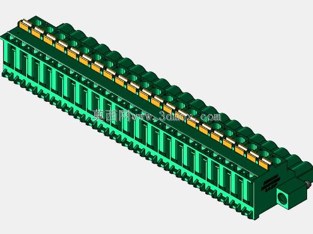 DEGSON 2EDG(M)系列5.0mm螺纹锁紧可插拔接线盒组
