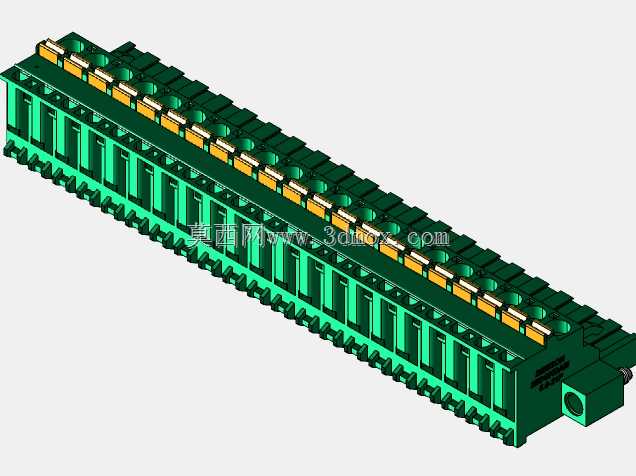 DEGSON 2EDG(M)系列5.0mm螺纹锁紧可插拔接线盒组
