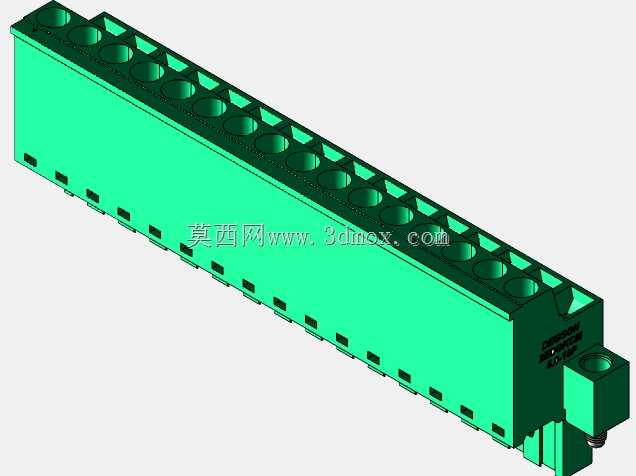 DEGSON 2EDG(M)系列5.0mm螺纹锁紧可插拔接线盒组