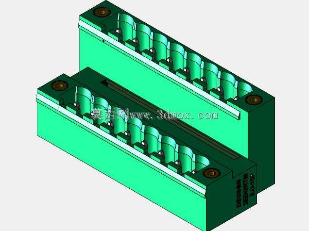 DEGSON 2EDG(M)系列5.0mm螺纹锁紧可插拔接线盒组
