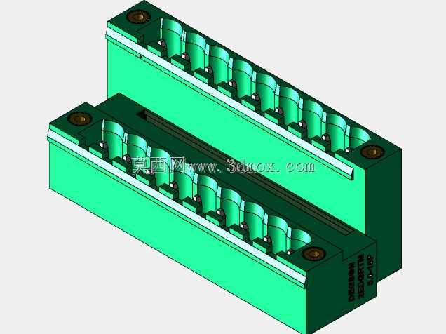 DEGSON 2EDG(M)系列5.0mm螺纹锁紧可插拔接线盒组