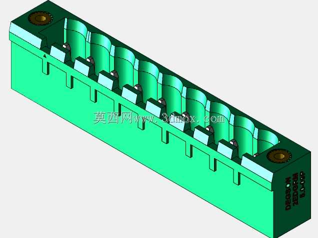 DEGSON 2EDG(M)系列5.0mm螺纹锁紧可插拔接线盒组