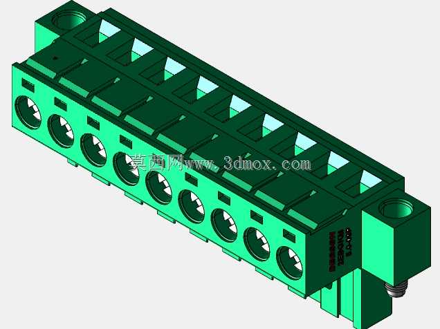 DEGSON 2EDG(M)系列5.0mm螺纹锁紧可插拔接线盒组