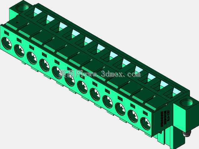 DEGSON 2EDG(M)系列5.0mm螺纹锁紧可插拔接线盒组