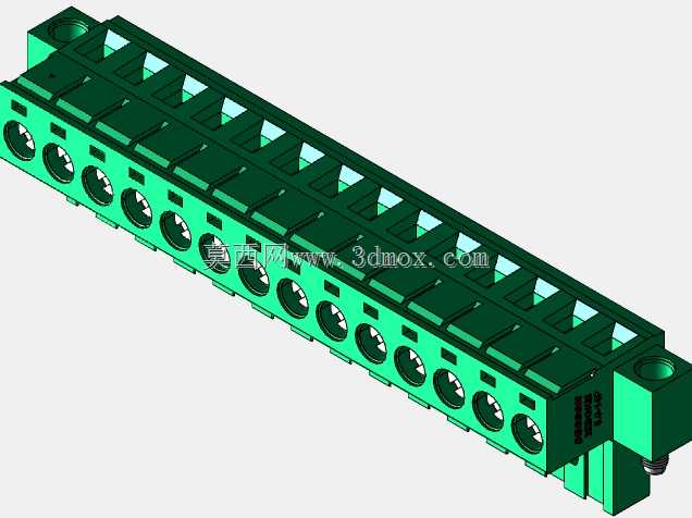 DEGSON 2EDG(M)系列5.0mm螺纹锁紧可插拔接线盒组