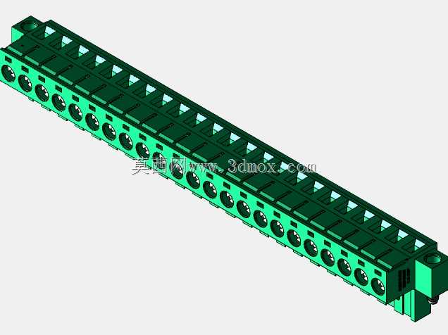 DEGSON 2EDG(M)系列5.0mm螺纹锁紧可插拔接线盒组