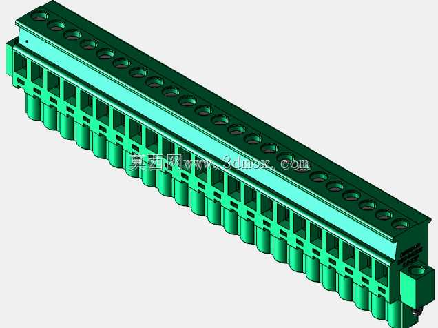 DEGSON 2EDG(M)系列5.0mm螺纹锁紧可插拔接线盒组