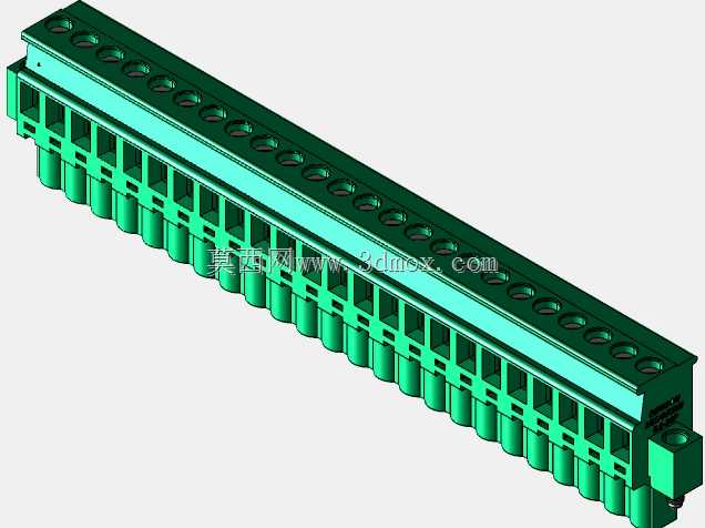 DEGSON 2EDG(M)系列5.0mm螺纹锁紧可插拔接线盒组