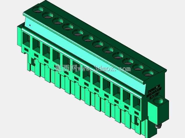 DEGSON 2EDG(M)系列5.0mm螺纹锁紧可插拔接线盒组