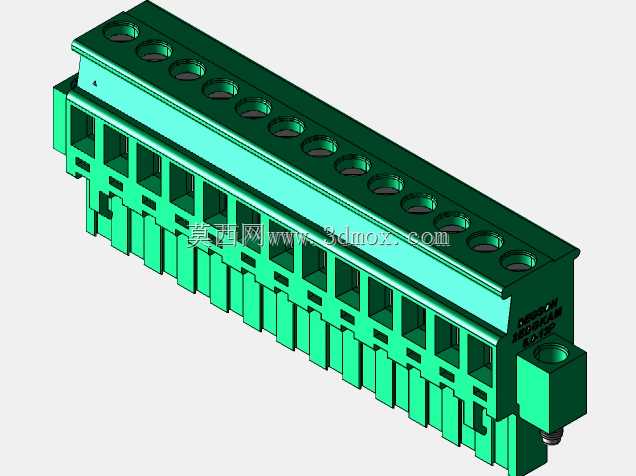 DEGSON 2EDG(M)系列5.0mm螺纹锁紧可插拔接线盒组