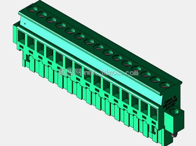 DEGSON 2EDG(M)系列5.0mm螺纹锁紧可插拔接线盒组