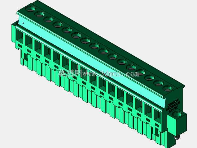 DEGSON 2EDG(M)系列5.0mm螺纹锁紧可插拔接线盒组