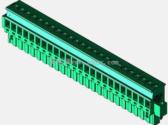 DEGSON 2EDG(M)系列5.0mm螺纹锁紧可插拔接线盒组