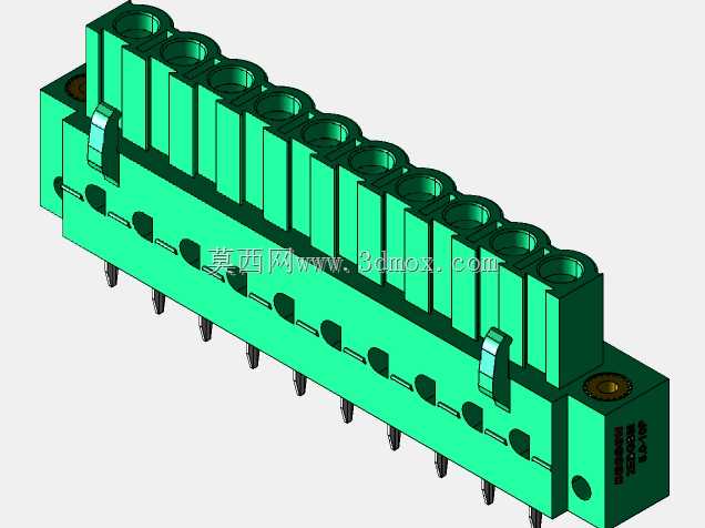 DEGSON 2EDG(M)系列5.0mm螺纹锁紧可插拔接线盒组