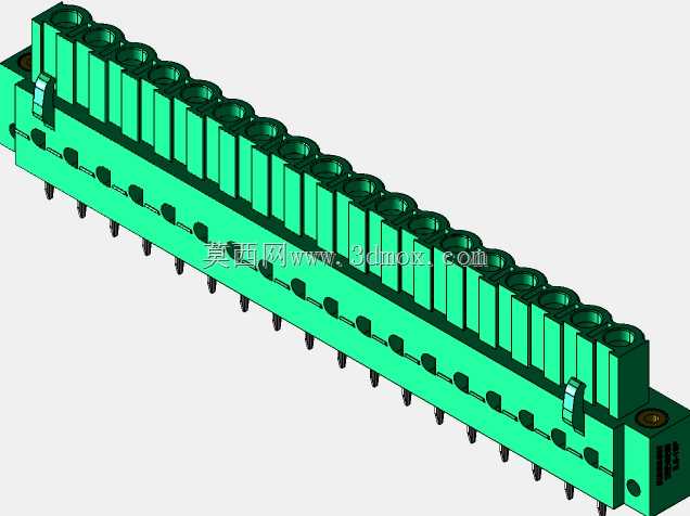 DEGSON 2EDG(M)系列5.0mm螺纹锁紧可插拔接线盒组