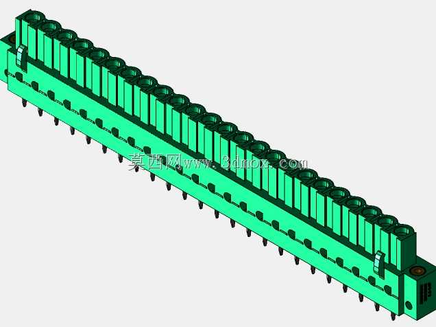 DEGSON 2EDG(M)系列5.0mm螺纹锁紧可插拔接线盒组