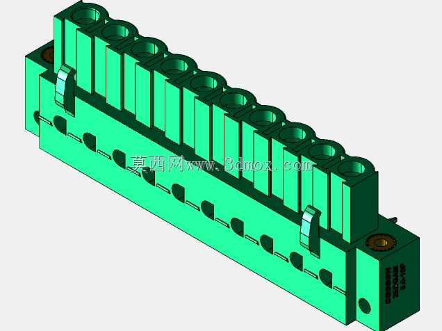 DEGSON 2EDG(M)系列5.0mm螺纹锁紧可插拔接线盒组