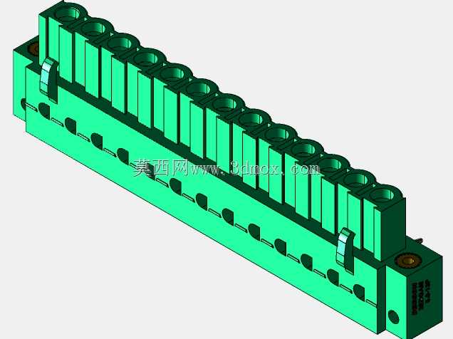 DEGSON 2EDG(M)系列5.0mm螺纹锁紧可插拔接线盒组