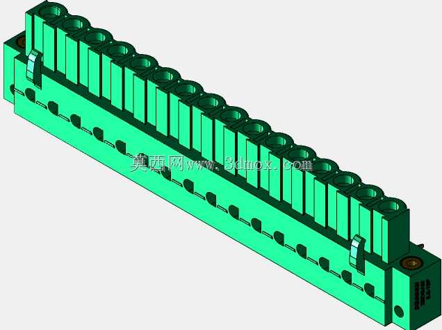 DEGSON 2EDG(M)系列5.0mm螺纹锁紧可插拔接线盒组
