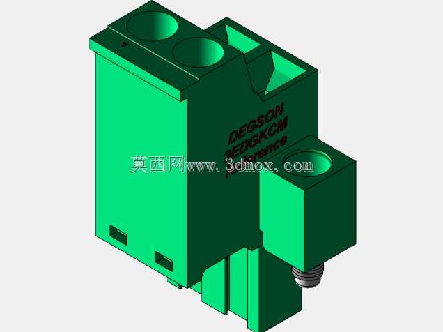 DEGSON 2EDG(M)系列5.0mm螺纹锁紧可插拔接线盒组