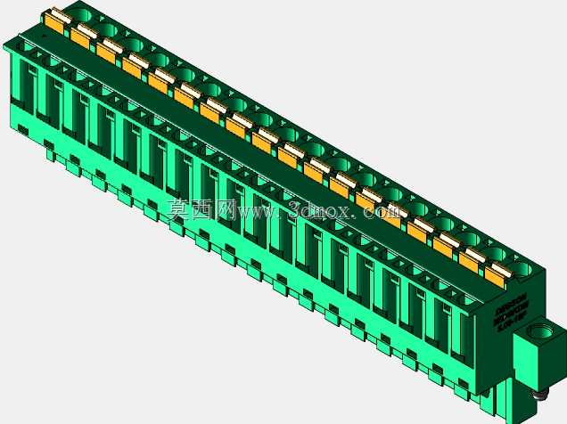 DEGSON 2EDG(M)系列5.08mm螺纹锁紧可插拔接线盒组