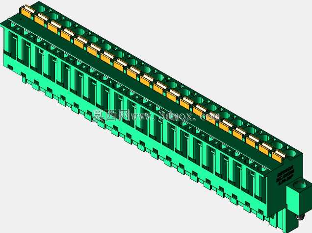 DEGSON 2EDG(M)系列5.08mm螺纹锁紧可插拔接线盒组