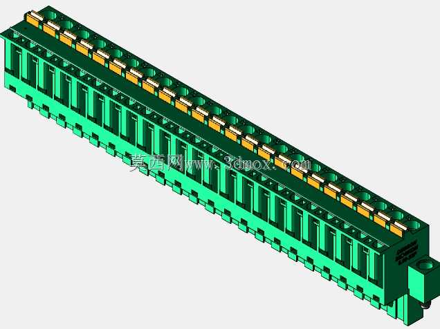 DEGSON 2EDG(M)系列5.08mm螺纹锁紧可插拔接线盒组