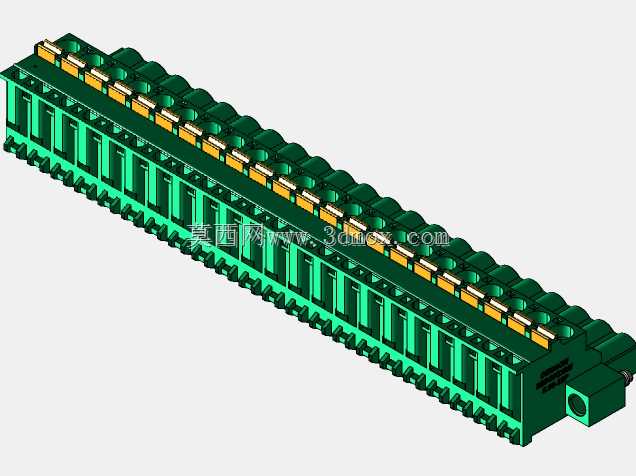 DEGSON 2EDG(M)系列5.08mm螺纹锁紧可插拔接线盒组