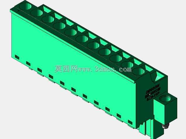 DEGSON 2EDG(M)系列5.08mm螺纹锁紧可插拔接线盒组