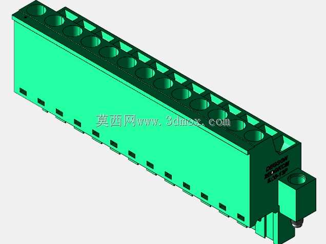 DEGSON 2EDG(M)系列5.08mm螺纹锁紧可插拔接线盒组