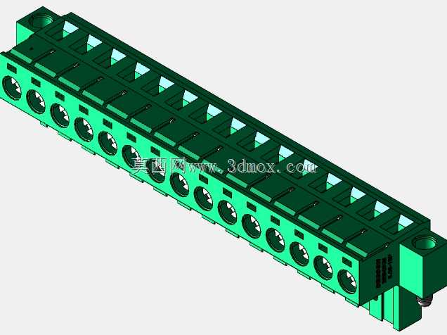 DEGSON 2EDG(M)系列5.08mm螺纹锁紧可插拔接线盒组