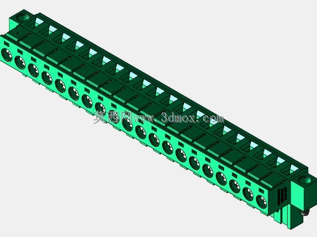 DEGSON 2EDG(M)系列5.08mm螺纹锁紧可插拔接线盒组