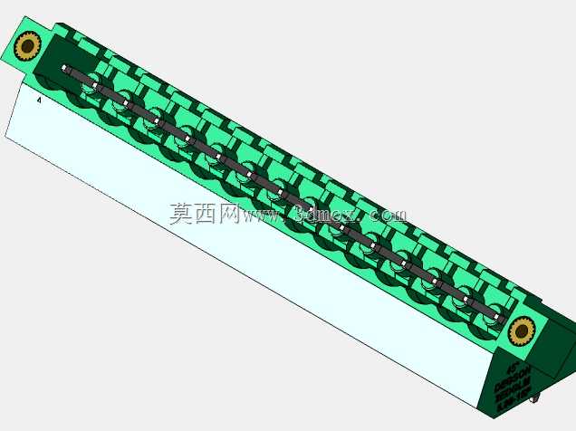 DEGSON 2EDG(M)系列5.08mm螺纹锁紧可插拔接线盒组