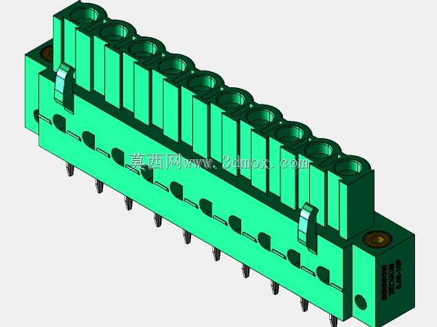 DEGSON 2EDG(M)系列5.08mm螺纹锁紧可插拔接线盒组