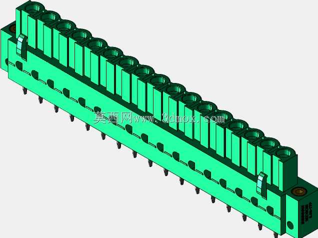 DEGSON 2EDG(M)系列5.08mm螺纹锁紧可插拔接线盒组
