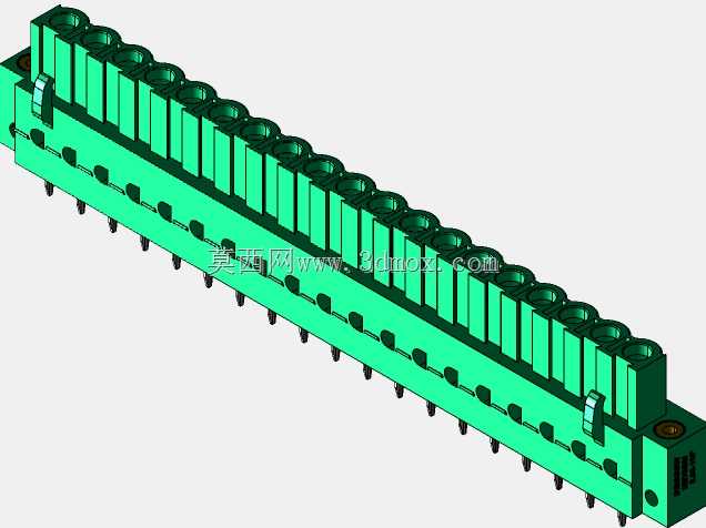 DEGSON 2EDG(M)系列5.08mm螺纹锁紧可插拔接线盒组