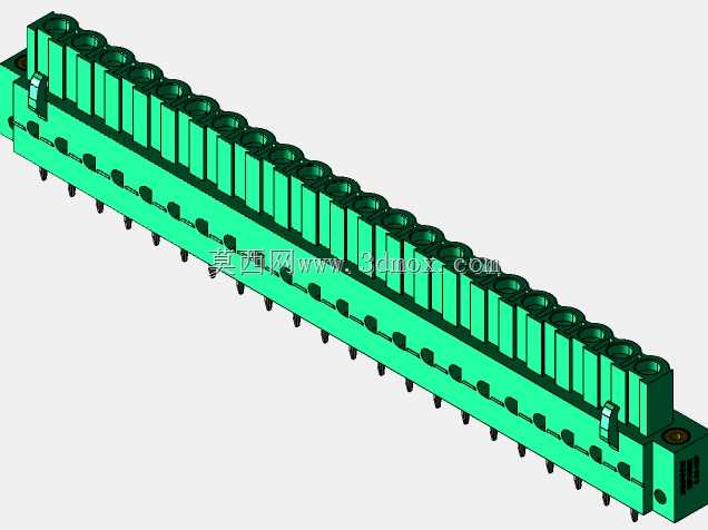 DEGSON 2EDG(M)系列5.08mm螺纹锁紧可插拔接线盒组