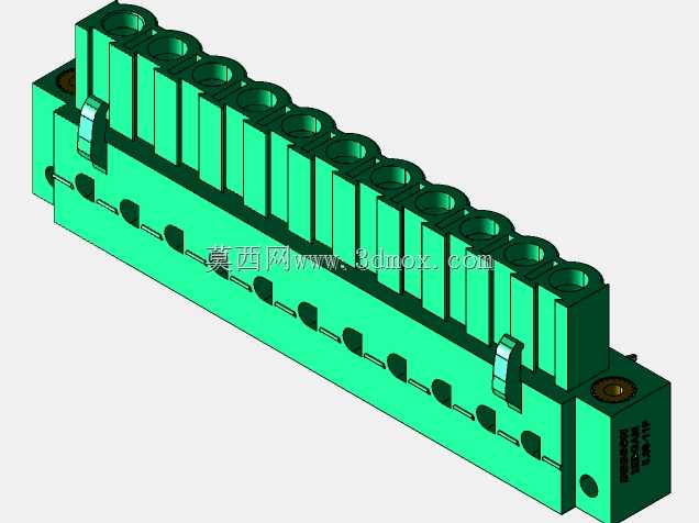 DEGSON 2EDG(M)系列5.08mm螺纹锁紧可插拔接线盒组