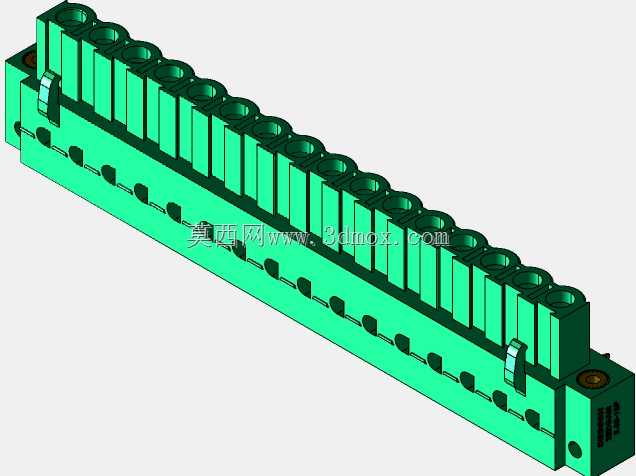 DEGSON 2EDG(M)系列5.08mm螺纹锁紧可插拔接线盒组