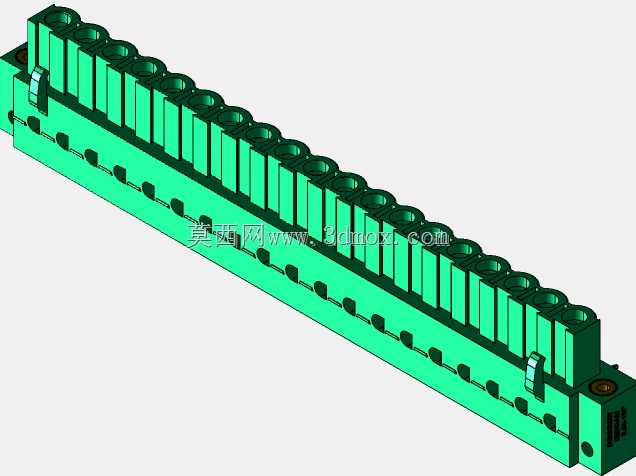 DEGSON 2EDG(M)系列5.08mm螺纹锁紧可插拔接线盒组