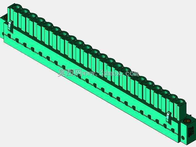 DEGSON 2EDG(M)系列5.08mm螺纹锁紧可插拔接线盒组
