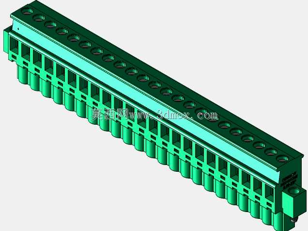 DEGSON 2EDG(M)系列5.08mm螺纹锁紧可插拔接线盒组