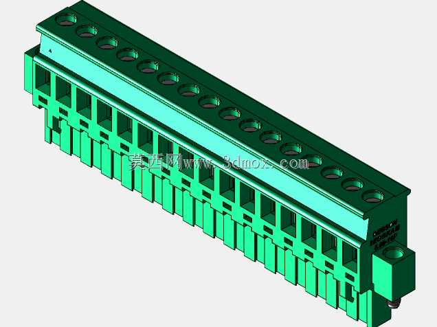 DEGSON 2EDG(M)系列5.08mm螺纹锁紧可插拔接线盒组