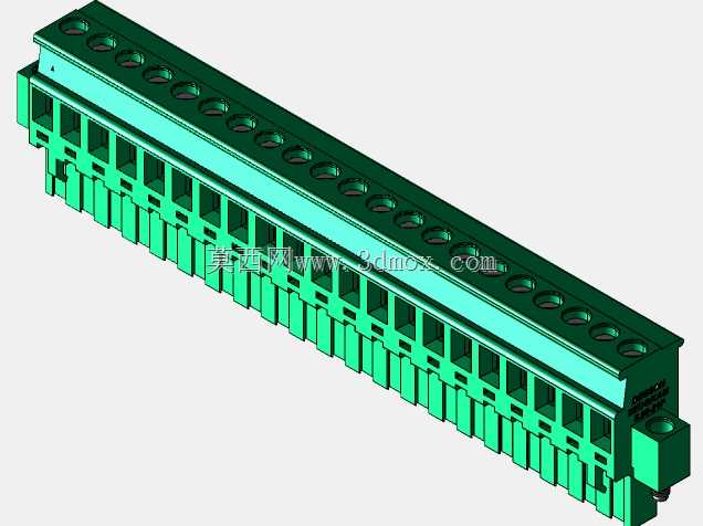 DEGSON 2EDG(M)系列5.08mm螺纹锁紧可插拔接线盒组