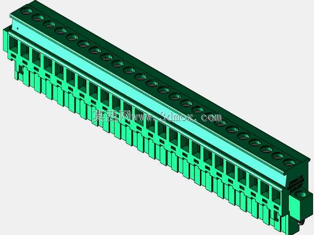 DEGSON 2EDG(M)系列5.08mm螺纹锁紧可插拔接线盒组