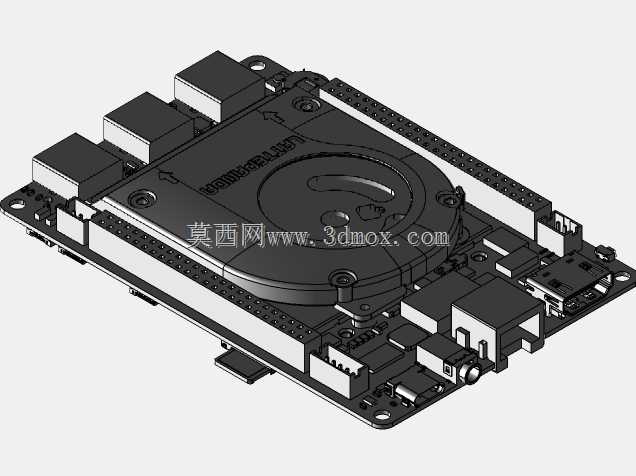 LattePanda Alpha 3D模型