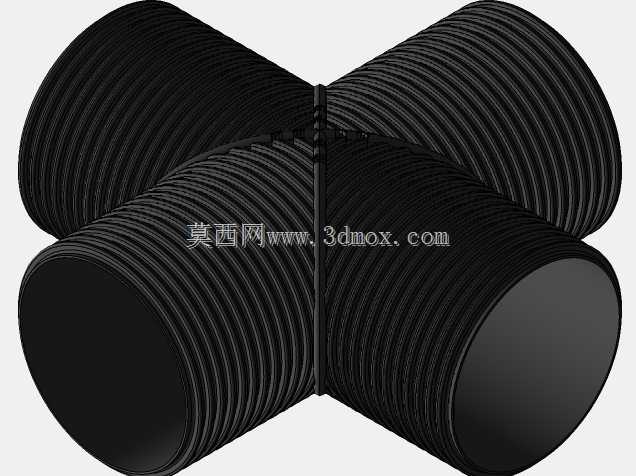 聚乙烯波纹管四通